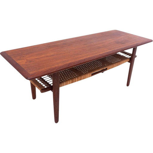 Tavolino da caffè vintage scandinavo, 1960