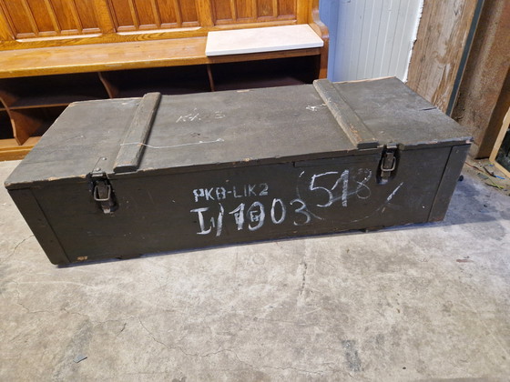 Image 1 of Grande scatola di munizioni dell'esercito