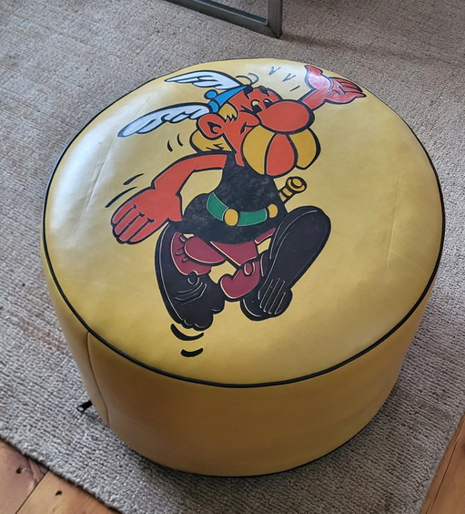 Vintage Hocker Asterix