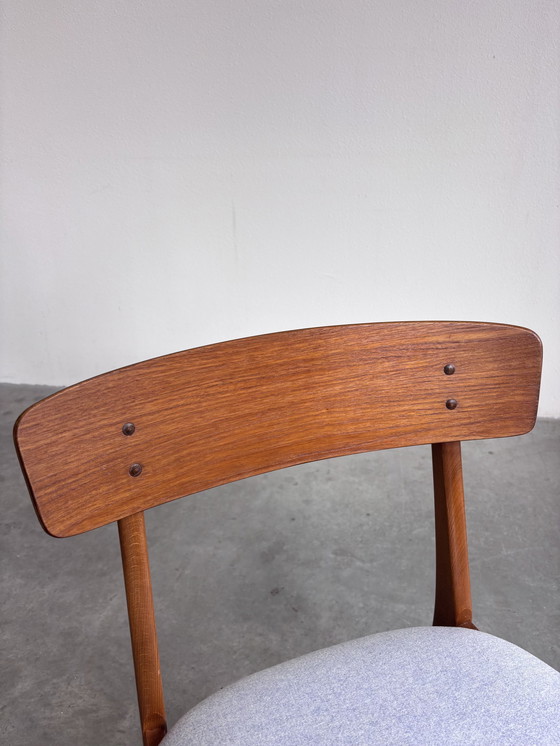 Image 1 of Set of 4 Vintage Chairs Danish Farstrup