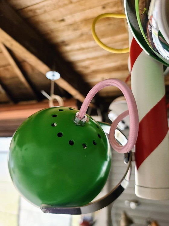 Image 1 of Herda 70's Memphis oogbol hanglamp