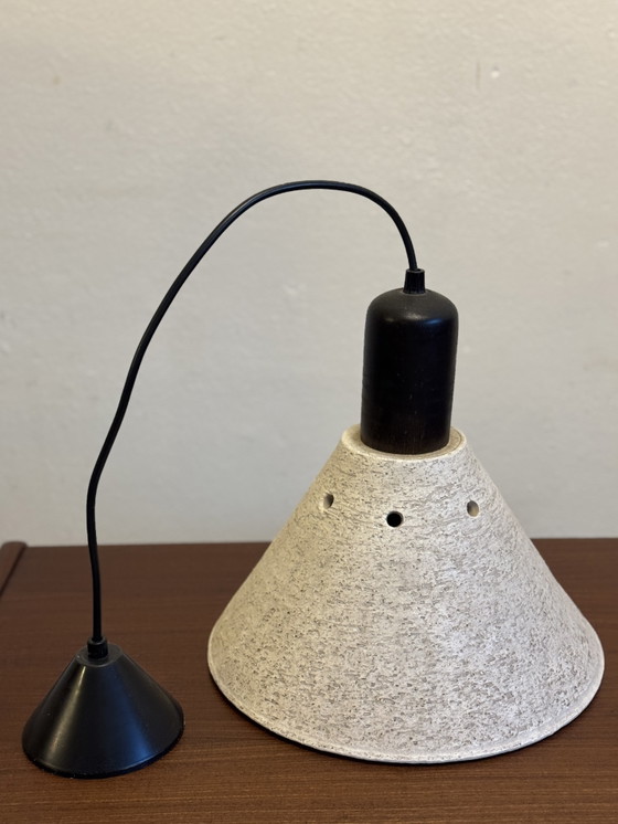 Image 1 of Vintage brutalist ceramic pendant lamp