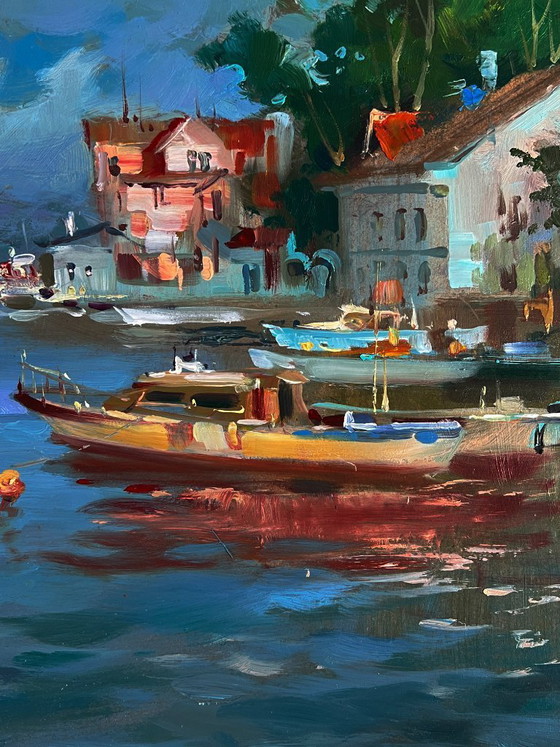Image 1 of River Ships near the Shore