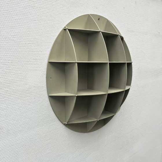 Image 1 of Vintage Wall Rack “Globo” – Vector, A Space Age Design Object