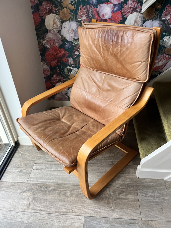 Image 1 of Sgabello vintage IKEA Poang relaxfauteuil