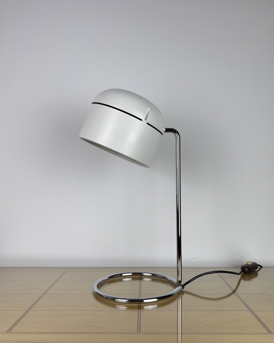 Image 1 of Table Lamp by Arnold Berges for Staff Leuchten, Vintage Table Lamp Space Age 70s Mid Century Industrial design Germany 1970s