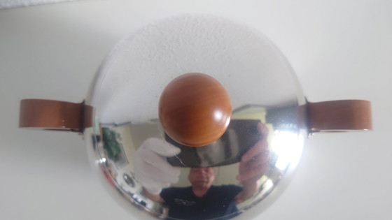 Image 1 of Alessi verzilverd Bombe servies