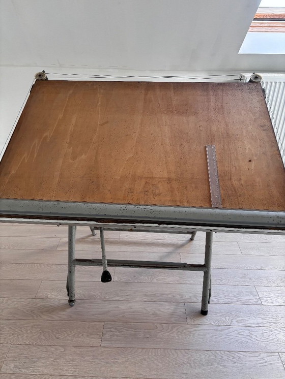 Image 1 of Vintage drawing table UNIC