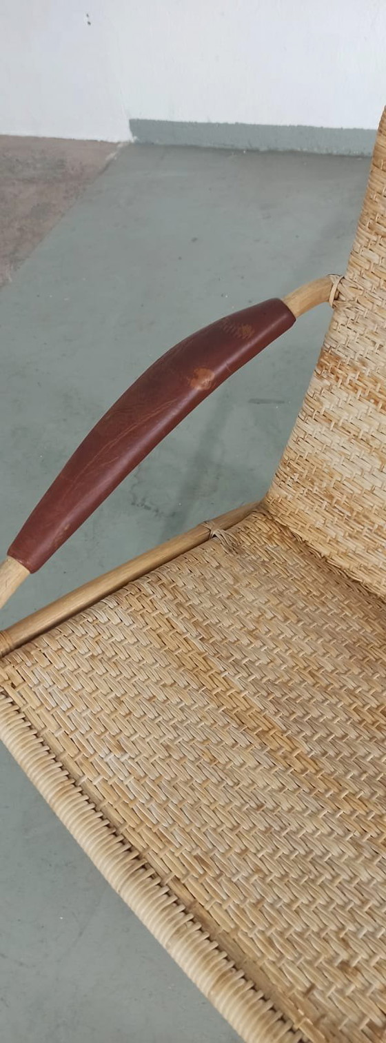 Image 1 of Sillón Yamakawa de bambú y ratán