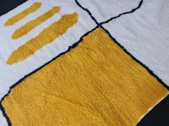 Image 1 of Tapis marocain artisanal en laine 250cmx150cm