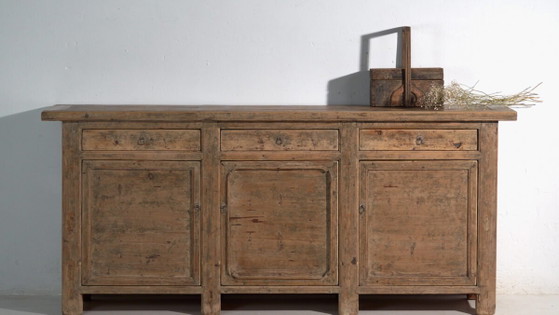 Credenza antica in legno di olmo – Cina, circa 1930 – Credenze, Iron (photo 3 of 40)