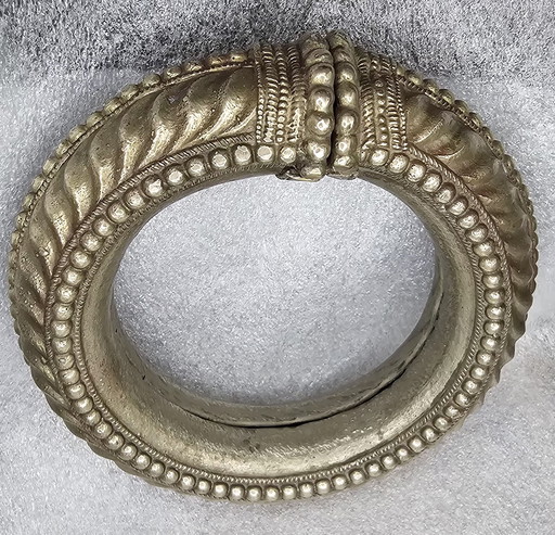 Antieke Omaanse Zilveren Enkelband (Najal) – 545 Gram – 