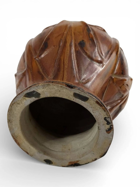 Scultura in arenaria / Puisaye / Lucien Arnaud / Art Nouveau – Sculture, Porcelain, Ceramic (photo 7 of 8)