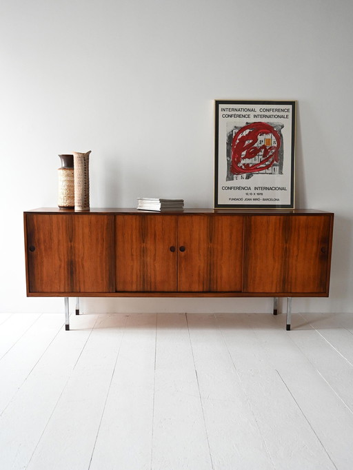 Buffet scandinave en bois de rose par Norgaard