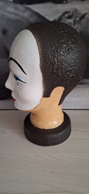 Testa di pierrot vintage della Germania Ovest