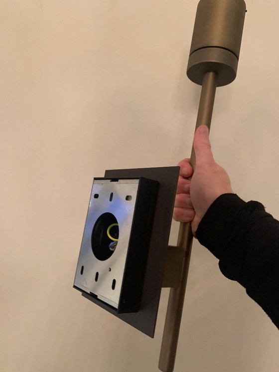 Image 1 of Applique murale Solitario AP - bronze brossé à la main