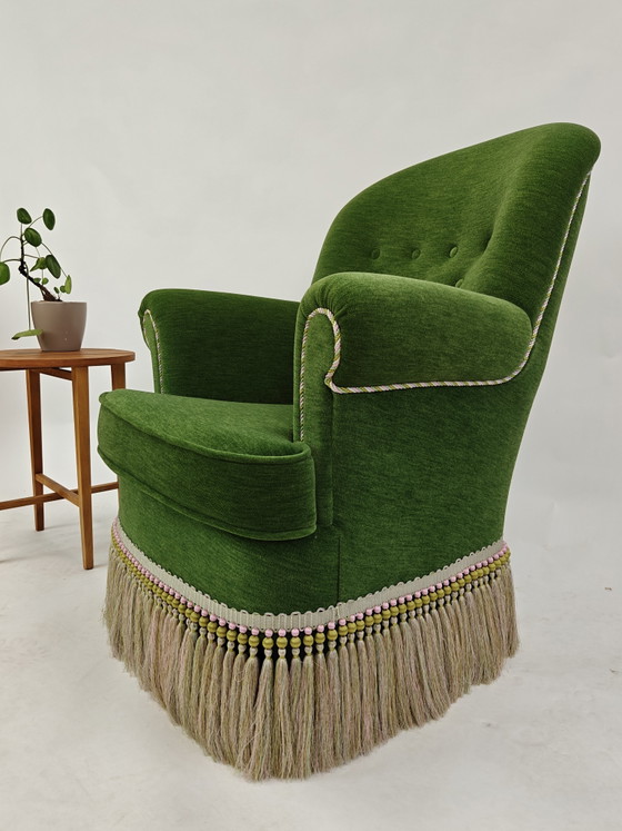 Renewed French Charm – houles, Armchairs, Velvet, Wool (photo 4 of 5)