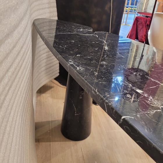 Image 1 of Consolle EROS, marmo nero marquina, Angelo Mangiarotti per Skipper, 1970 – Italia