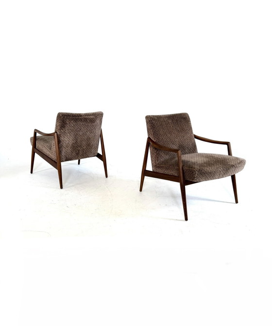 Image 1 of 2x fauteuil vintage, Harmut Lohmeyer, Wilkhahn '60