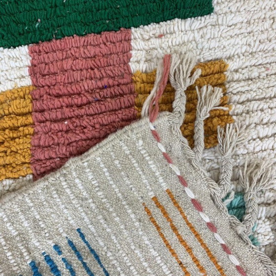 Image 1 of Tapis berbères multicolores en laine 300cmx100cm