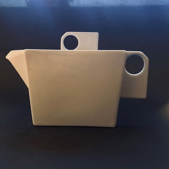 Image 1 of Royal Boch Belgien – minimalistisches Zucker- und Milchset – weißes Porzellan – modernes Design
