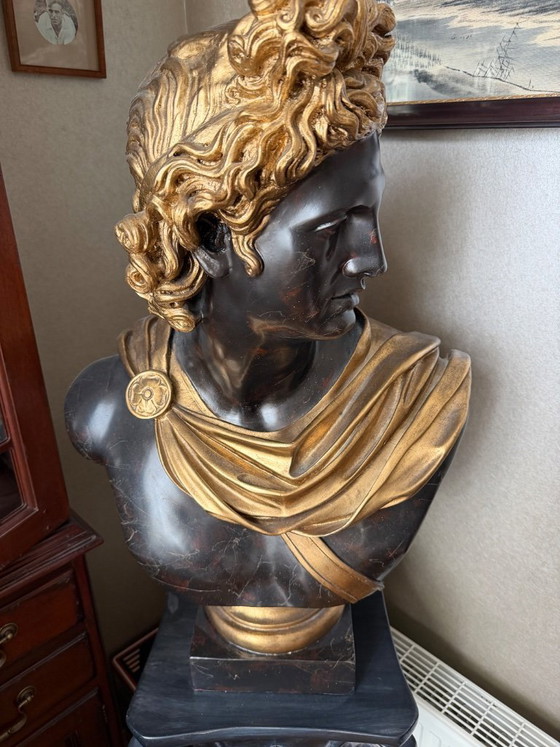 Image 1 of Grote Buste van Apollo