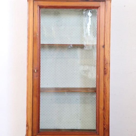 Vitrine ancienne en bois de mélèze, Italie, fin du XIXe siècle – Wood (photo 4 of 13)