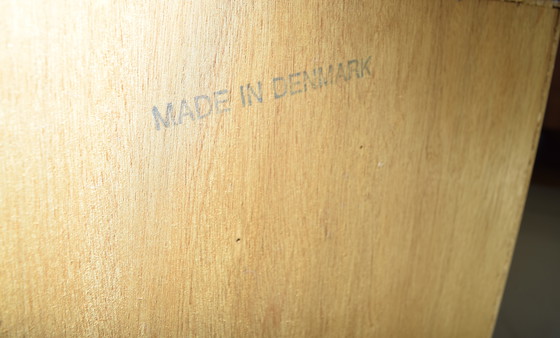 Image 1 of Deense teakhouten boekenkast/dressoir/kast uit de jaren 60, vintage kast