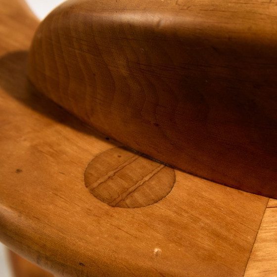 Image 1 of MK10590 Set da pranzo in legno di ontano di Erwin Berghammer per Team 7, Set di 7