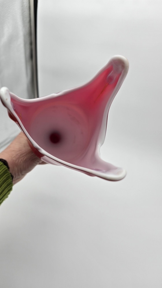 Vase vintage des années 1960 par Dragan Drobnjak – Sculptures en verre, Glass (photo 3 of 5)