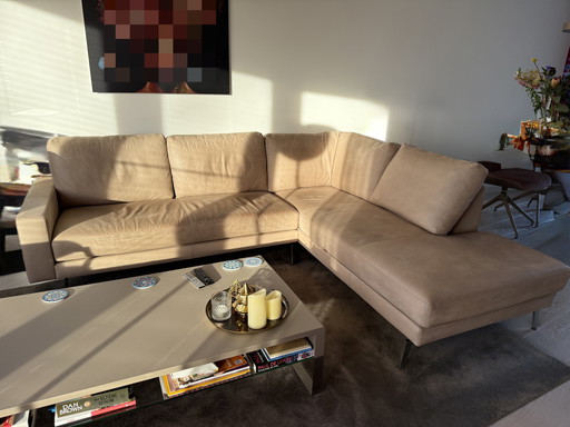 Mooie hoekbank van Lederland model Alva