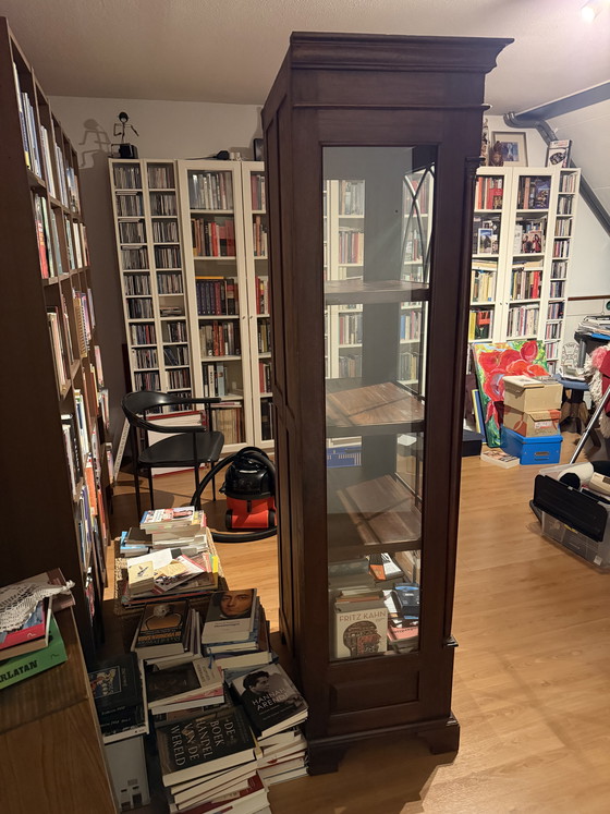 Image 1 of Mooie antieke mahonie houten kast