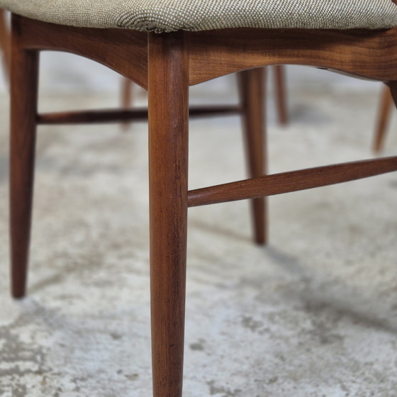 Image 1 of Sedia Niels Koefoed 'Eva', sedie danesi vintage degli anni '60