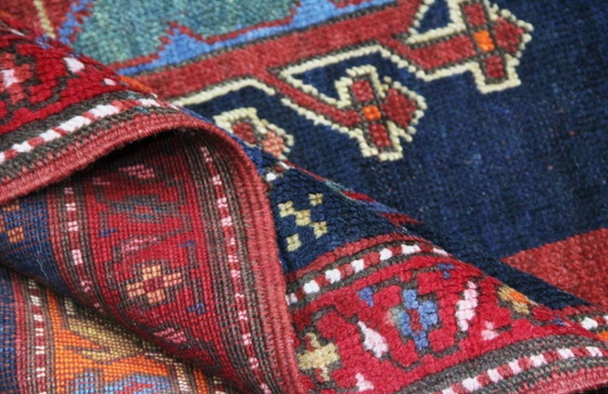 Image 1 of Antieke Russische Kaukasische Ghazni Kazak Shirvan, meer dan 100 jaar oud, 280 x 175 cm