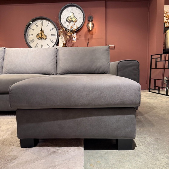 Licato - Gris microfibre – Pronto Wonen, Canapés d'angle, Leather, Calfskin (photo 3 of 3)