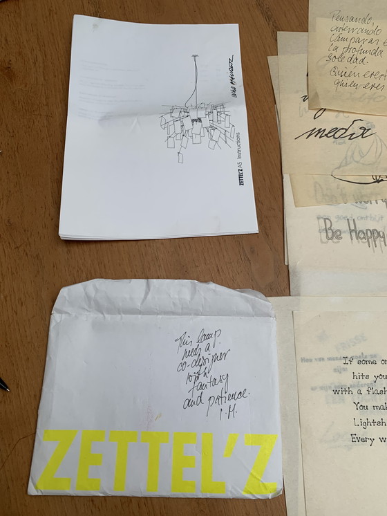 Image 1 of Zettel'z 5 -Lampe suspendue Ingo Maurer