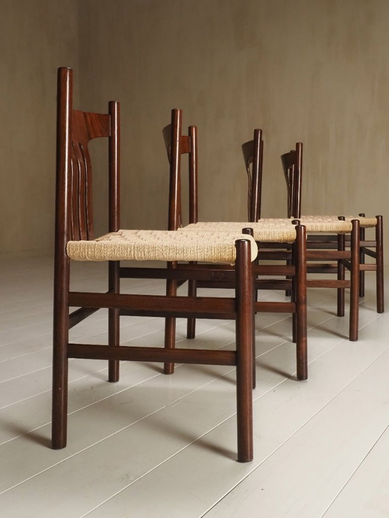 Image 1 of ensemble de chaises danoises