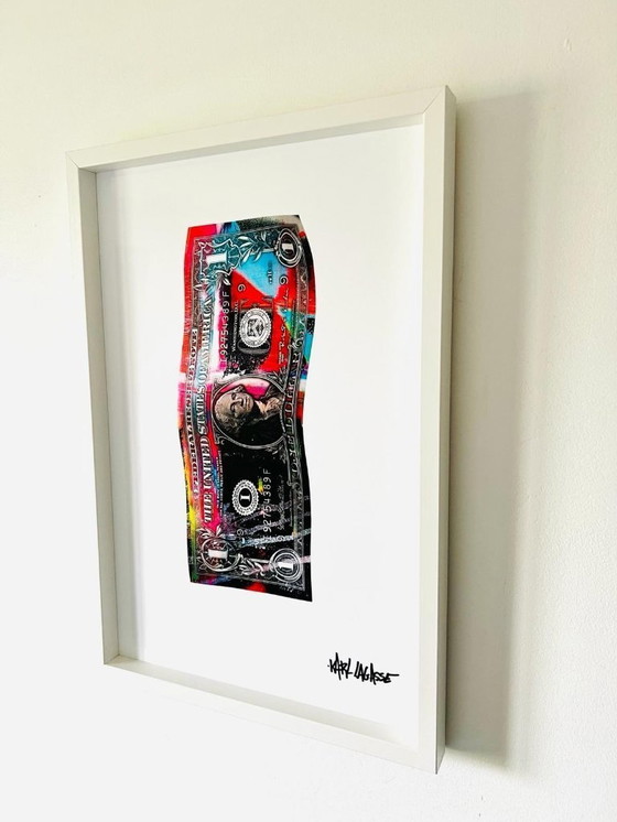Image 1 of Karl LAGASSE - Art Dollar 35 - Artist's lithograph on plexiglass