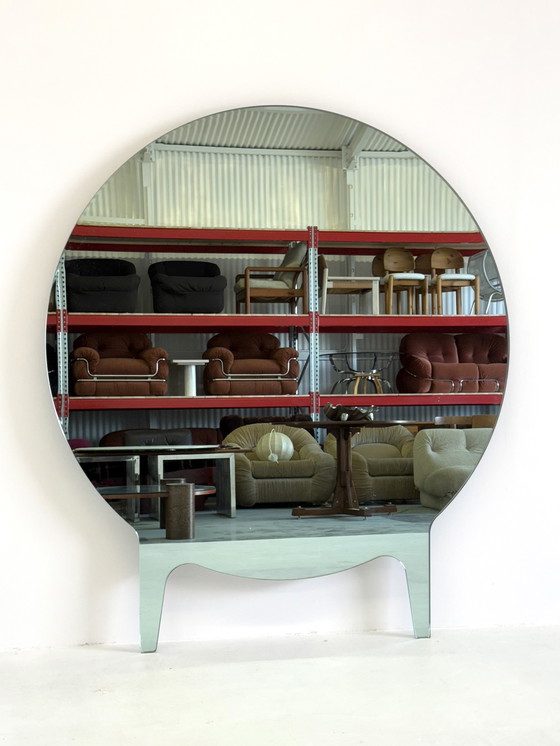 Image 1 of XL Large Round MIR Mirror Designed By Roderick Vos