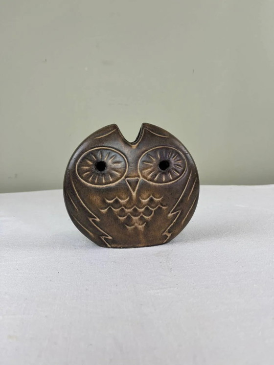 Soliflore hibou stylisé en céramique vintage – Vases, Porcelain, Ceramic (photo 3 of 9)