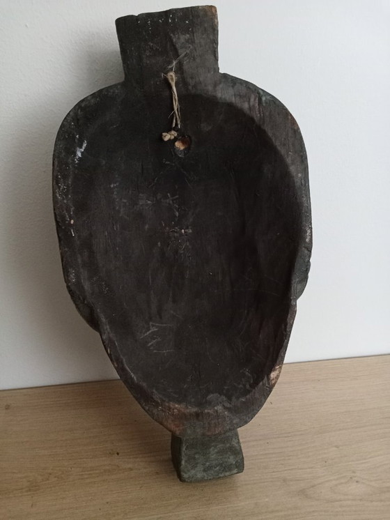 Image 1 of Maschera da parete in legno verde dal Camerun / Africa