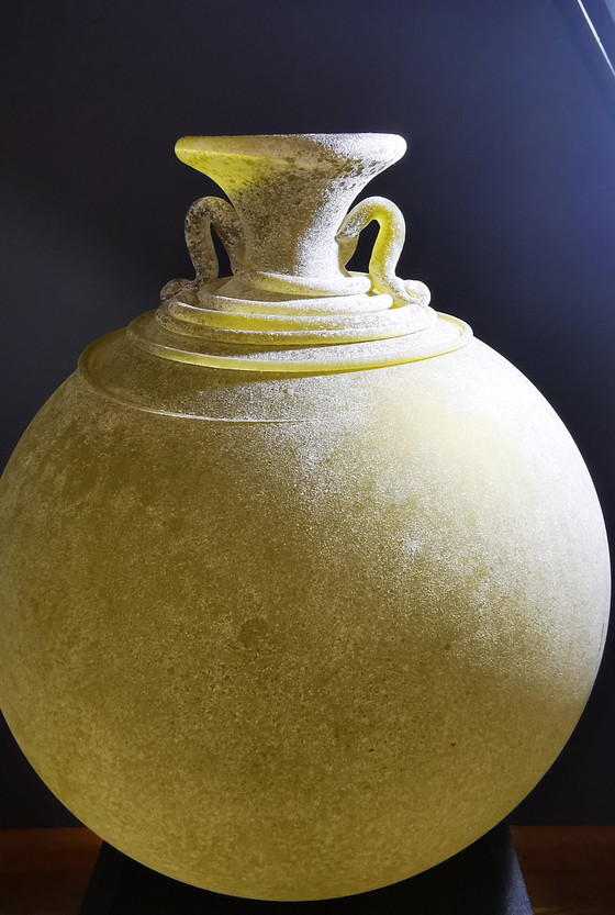 Image 1 of Cenedese Scavo Murano, jaren 60 Vaas