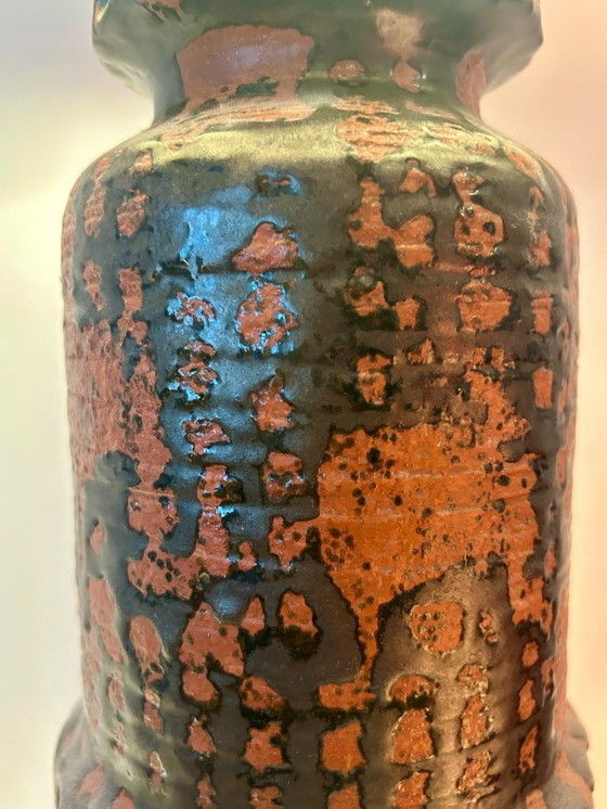 Image 1 of Lámpara recién ensamblada a partir de un jarrón con valor de colección: Carstens Tönnieshof - West Germany Studio Ceramics