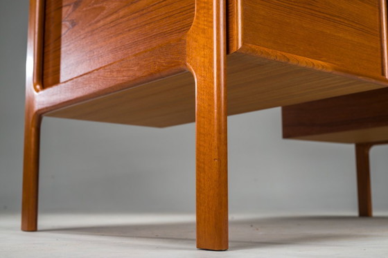 Image 1 of  Mid Century Teak-Schreibtisch von GV Møbler, 1970er Jahre
