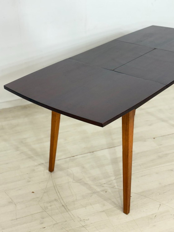 Image 1 of Mid-Century Dining Table / Vintage Extendable Table / 1960s Kitchen Table
