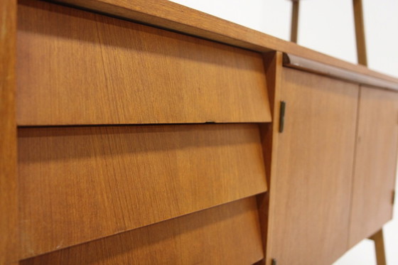 Image 1 of Scrivania da scrivania scandinava in teak, Svezia, 1960