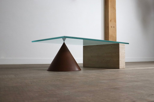 Lella and Massimo Vignelli Kono coffee table, Italy 1979