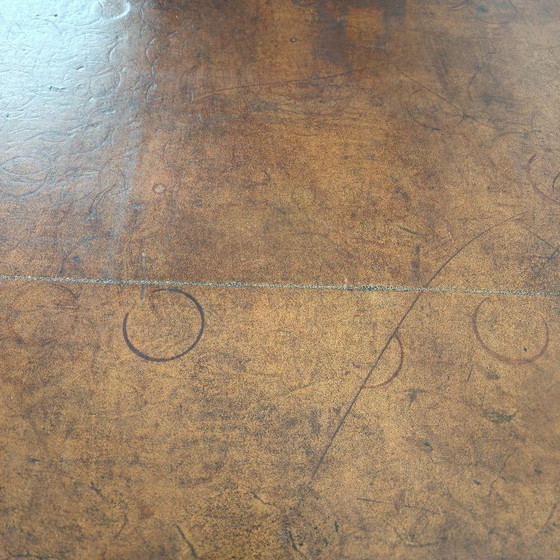 Image 1 of Escritorio inglés de dos caras para socios del siglo XIX – S. & H. Jewell