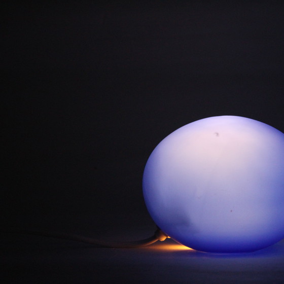 Image 1 of Pebble Glass Lamp from Habitat