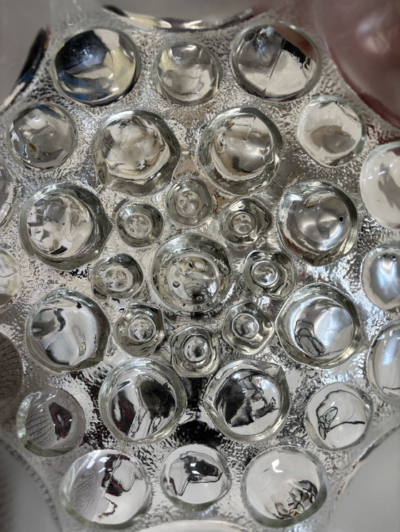 Image 1 of Lampada originale in vetro a bolle degli anni '70